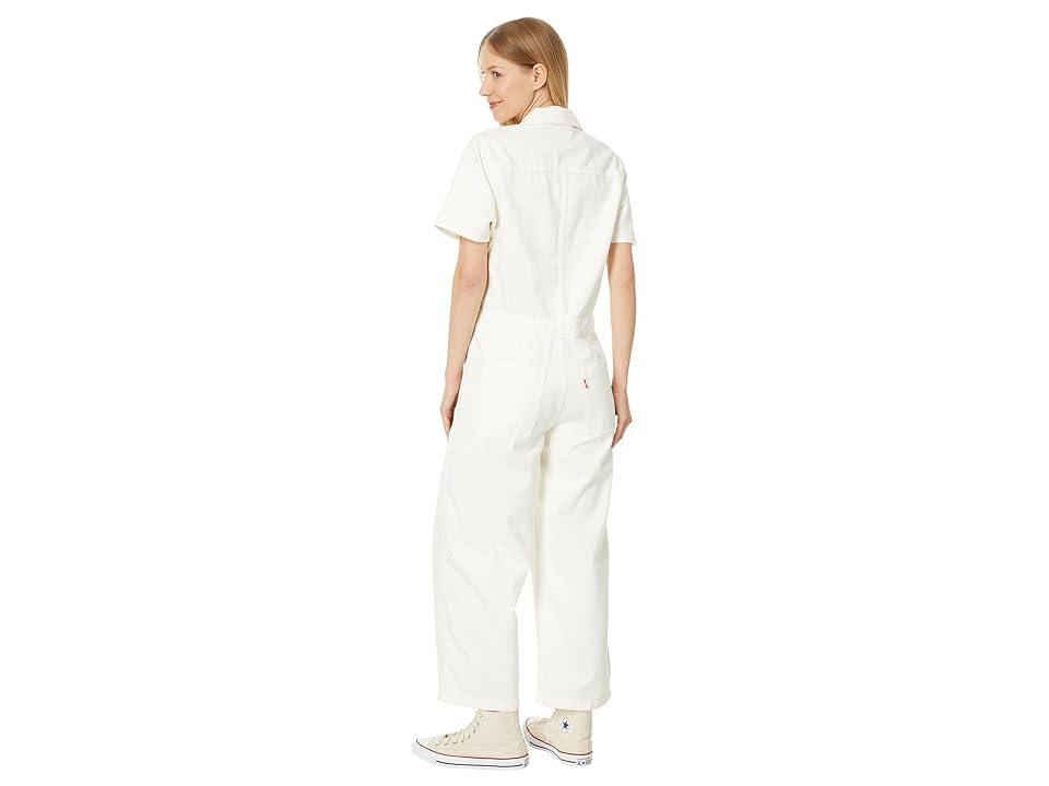 Levi's(r) Womens Short Sleeve Heritage Jumpsuit (Serenity Now) Women's Jumpsuit & Rompers One Piece Product Image