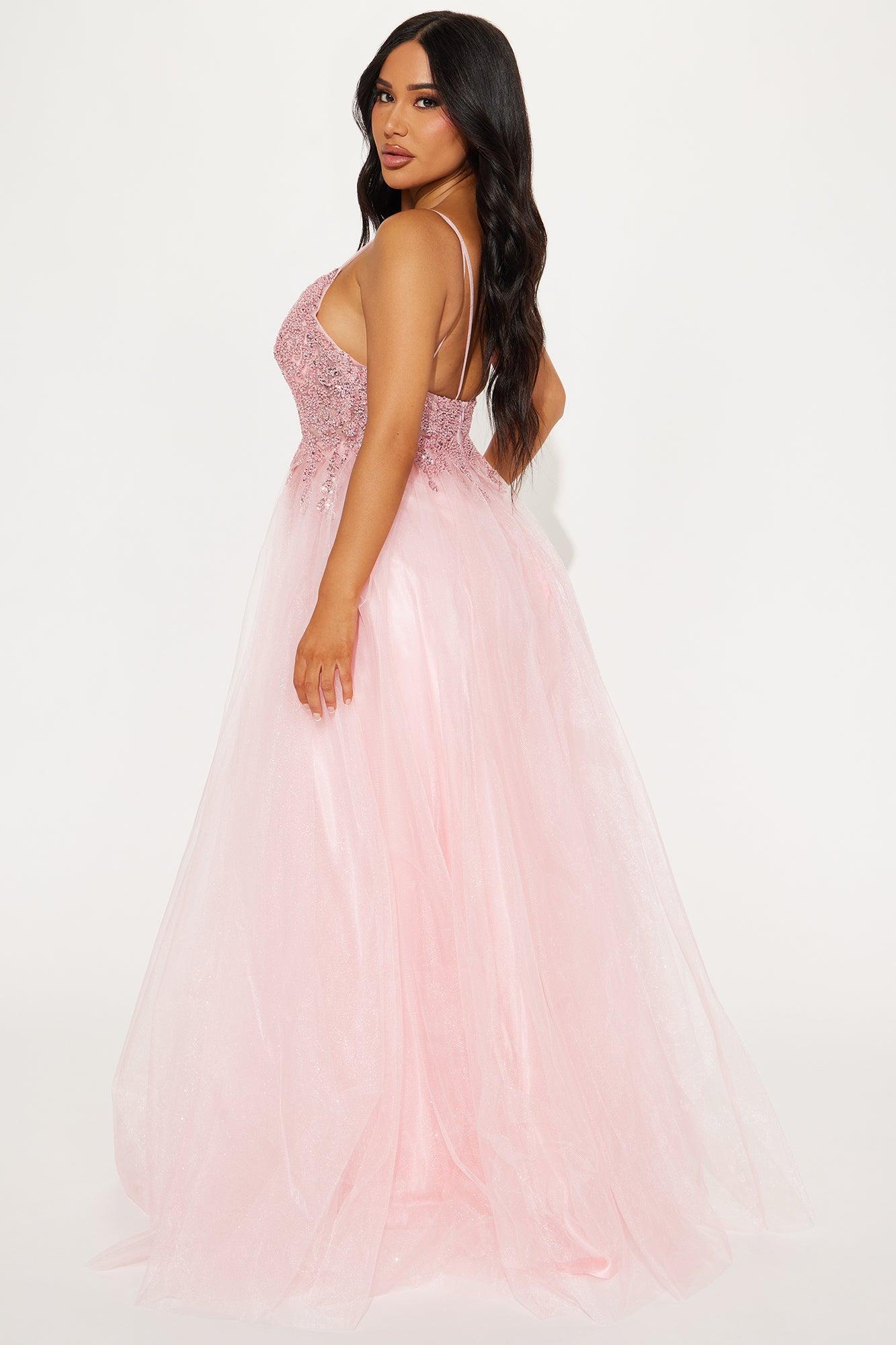 Fairy Tale Princess Maxi Dress - Blush Product Image
