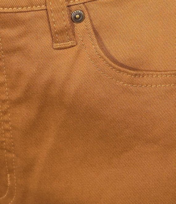 John Mark Straight Leg 5-Pocket Fringe Hem Crop Jeans Product Image