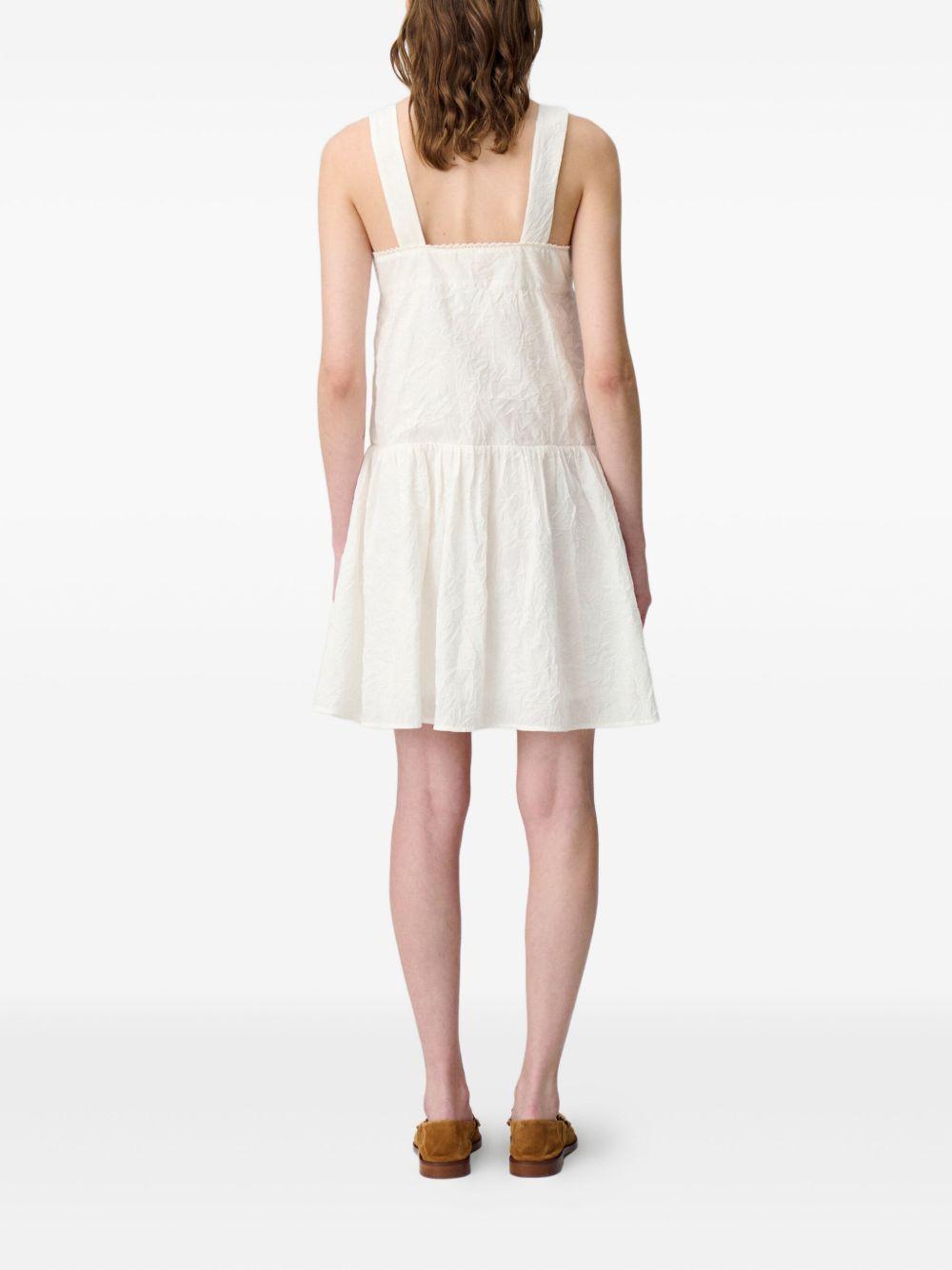 embroidery mini dress Product Image