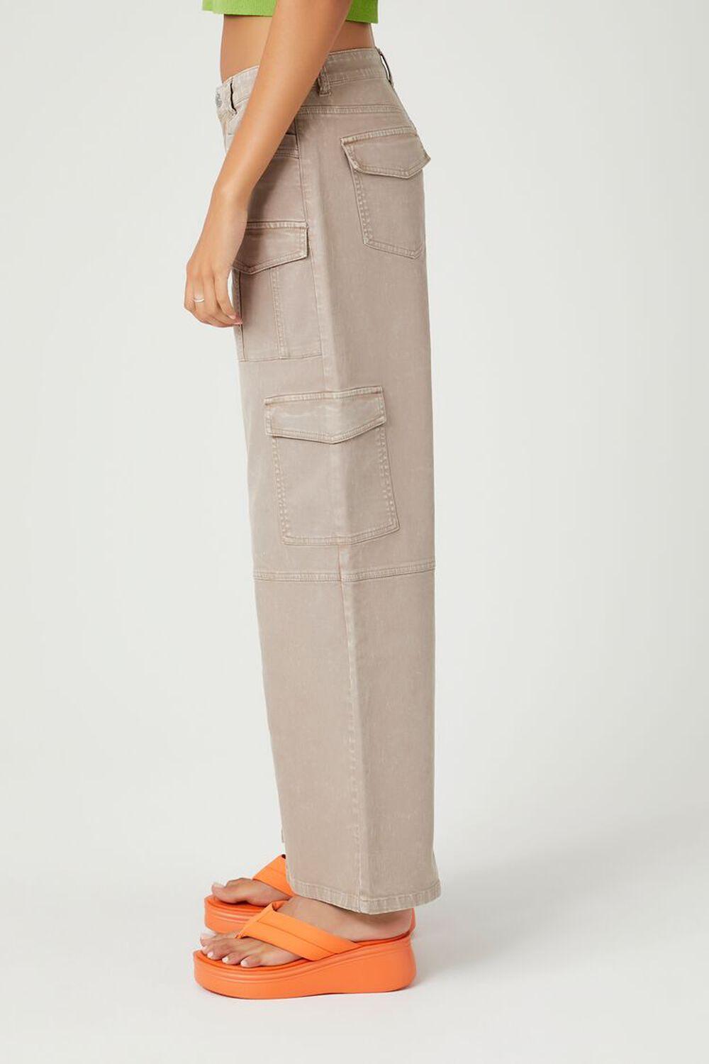 Straight-Leg Cargo Jeans | Forever 21 Product Image