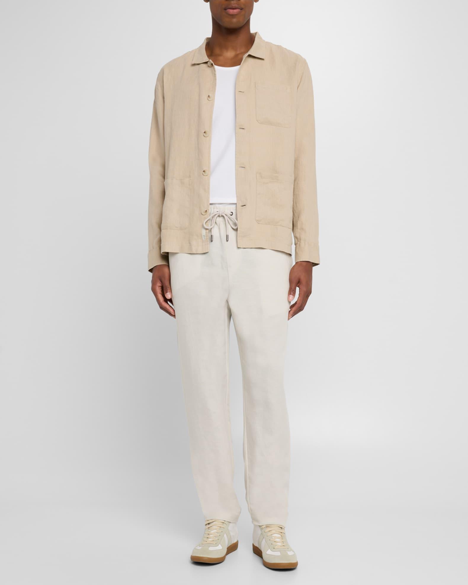 Mens Linen Overshirt Product Image