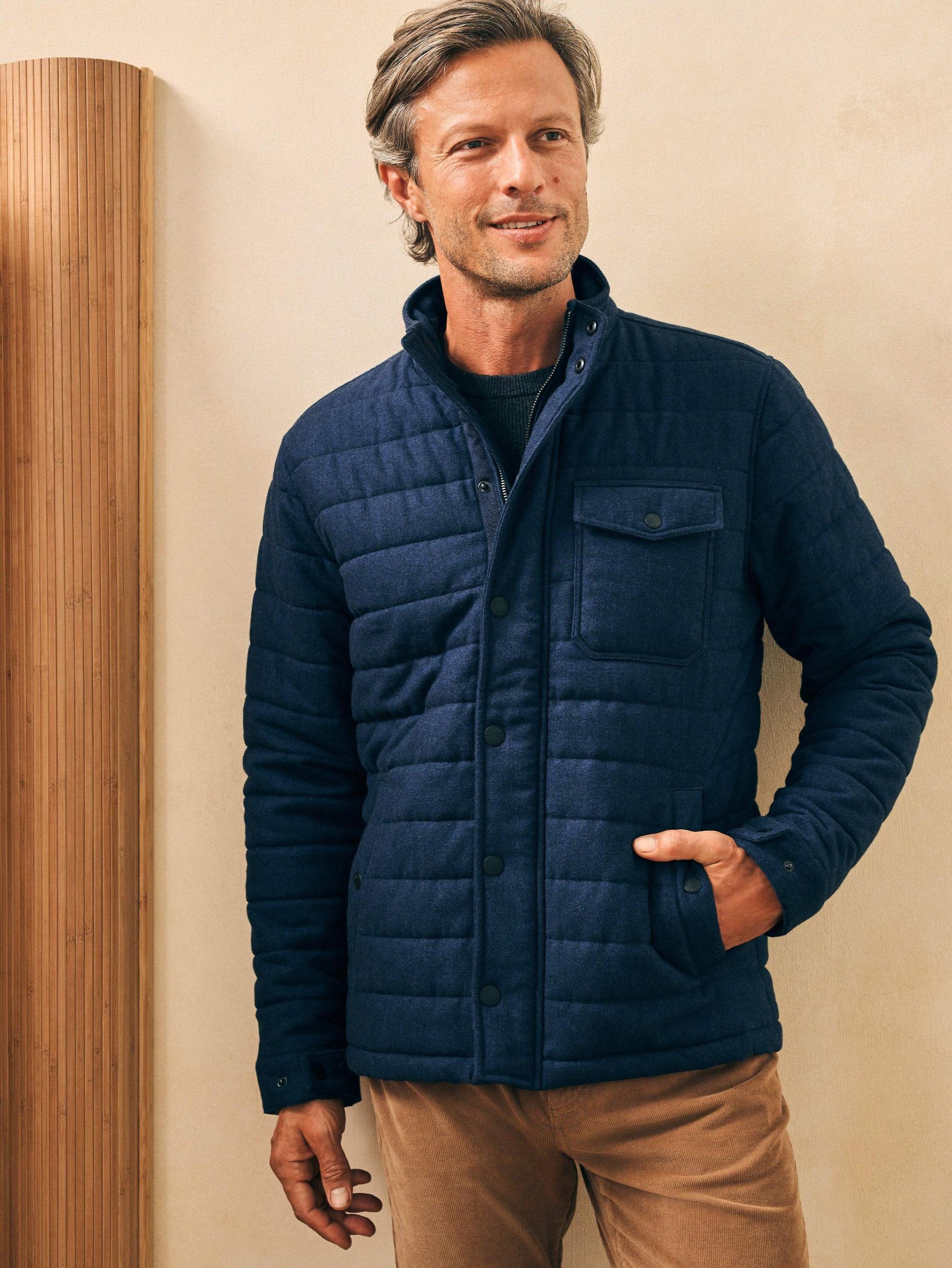 Teton Valley Jacket - Navy Heather Male Product Image