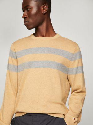 Double Stripe Crewneck Sweater Product Image