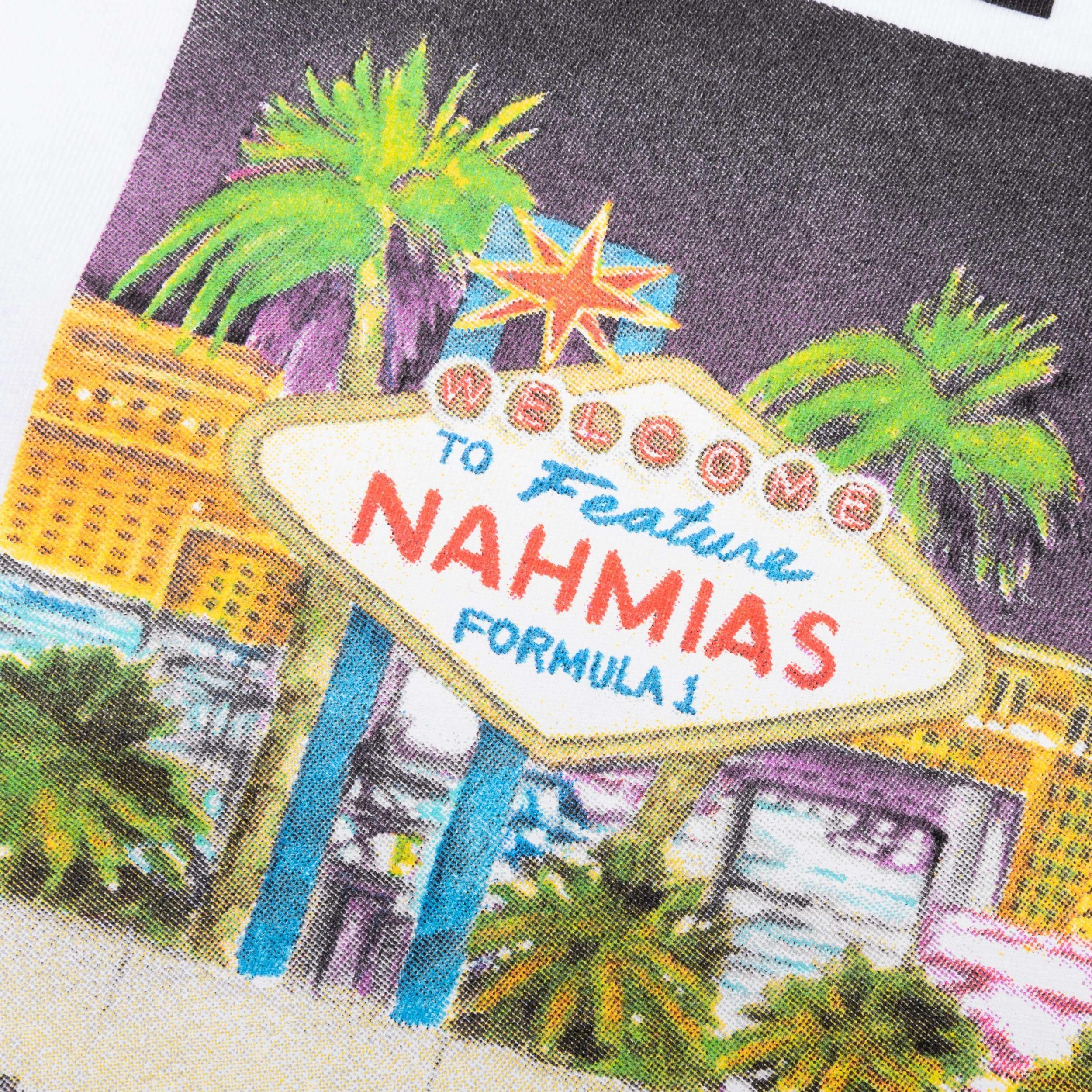 Feature x Nahmias Street Circuit Tee - White Male Product Image