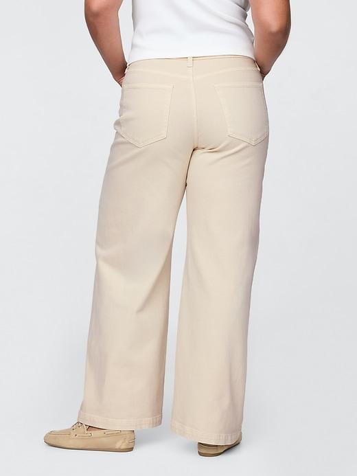 High Rise Stride Wide-Leg Jeans Product Image