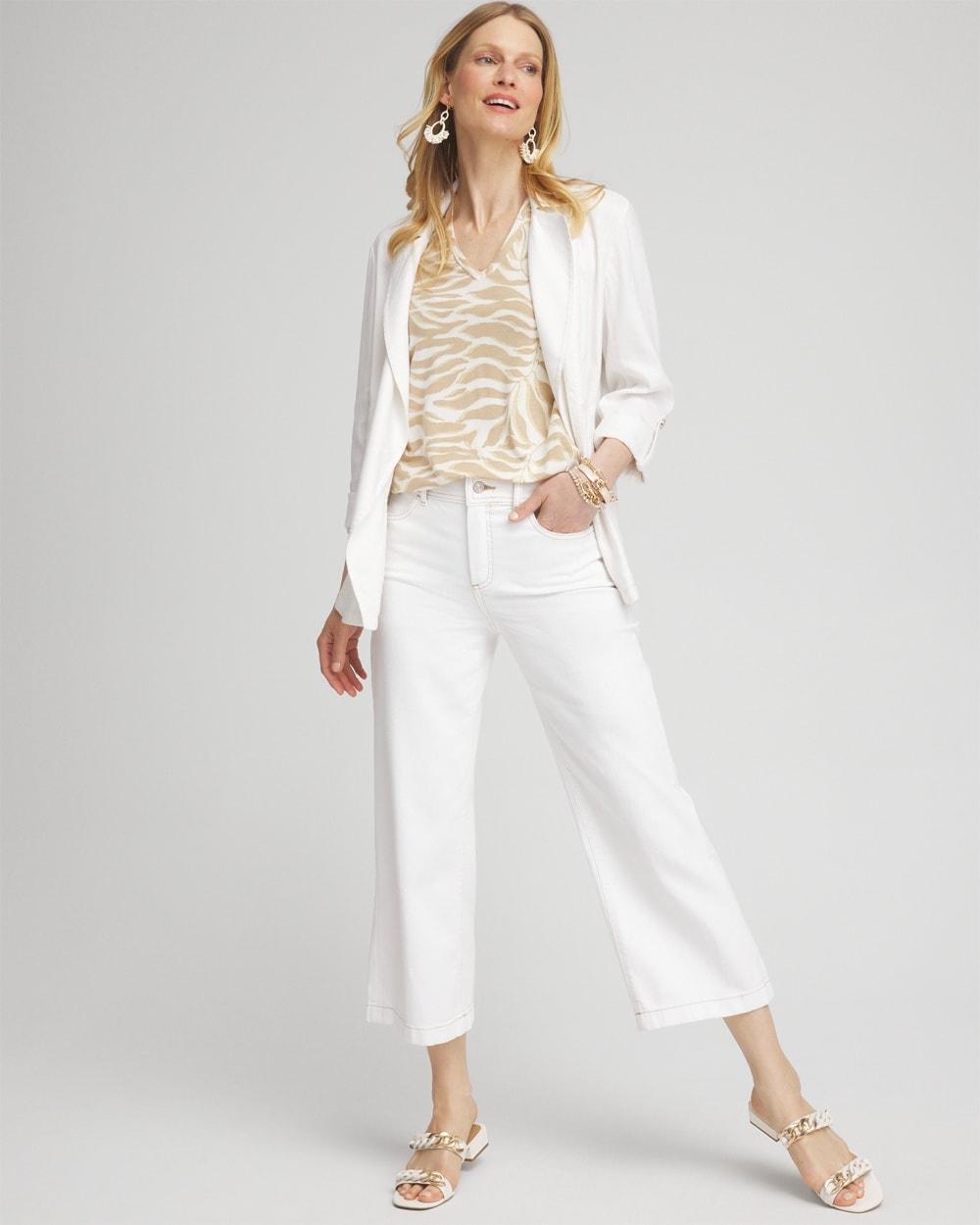 Touch of Cool™ Leaves Modern Tunic Product Image