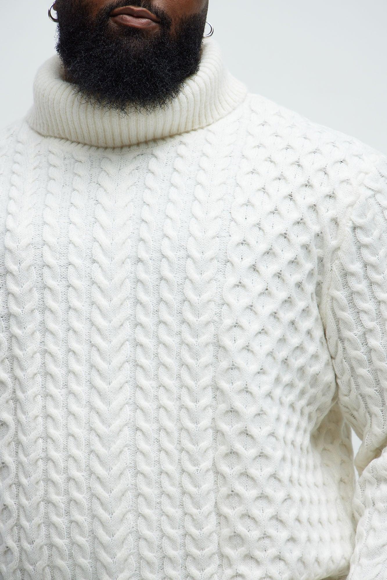 Got Potential Turtleneck Sweater - Off White Product Image