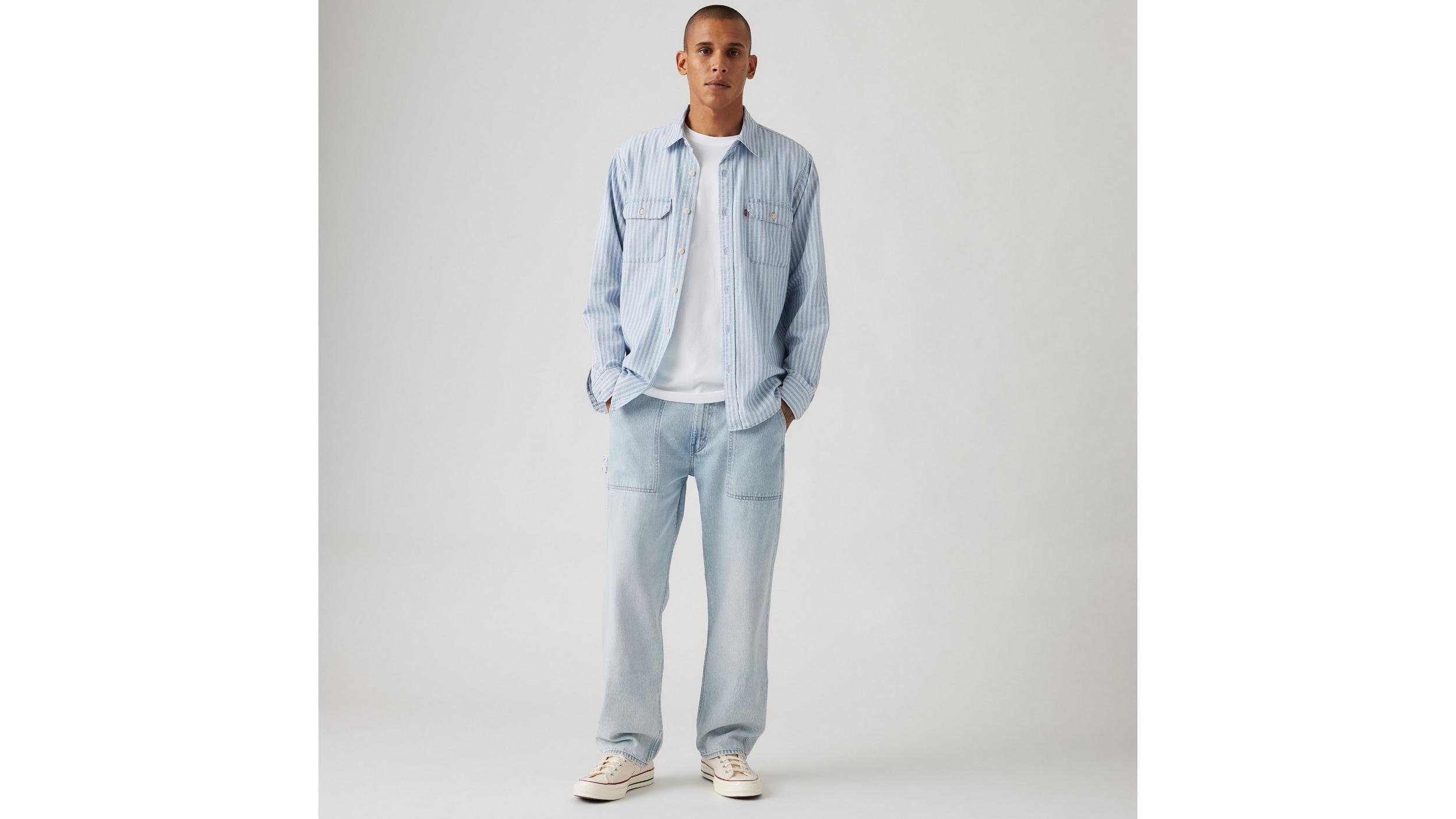 555™ Relaxed Straight Utility Men's Jeans Product Image