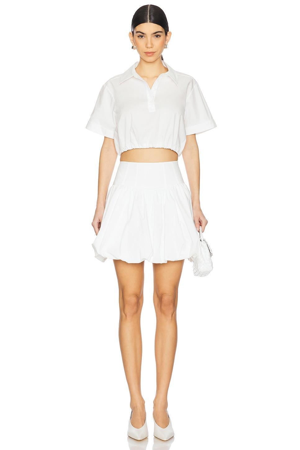 Nicky Short Sleeve Crop Top SIMKHAI Product Image
