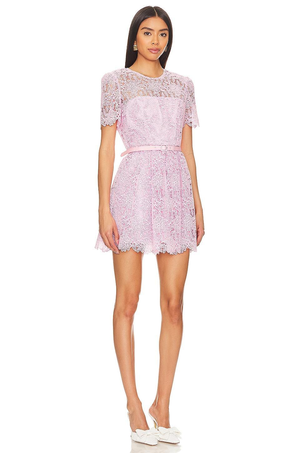 Guipure Lace Mini Dress self-portrait Product Image