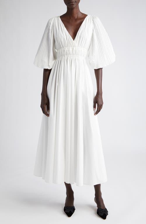 Womens Kathleen Shirred Surplice Maxi Dress Product Image