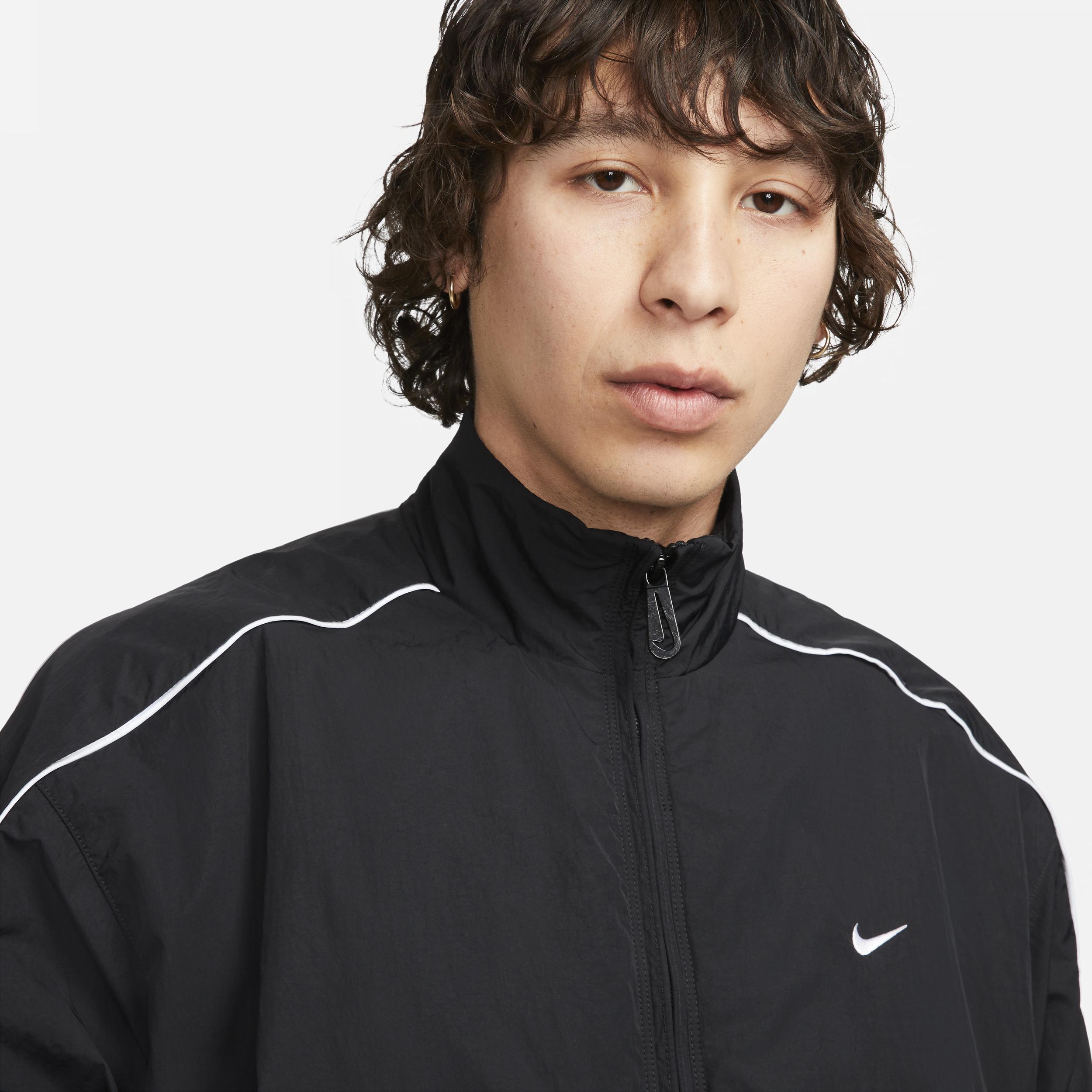Nike Mens Sportswear Solo Swoosh Woven Track Jacket Product Image