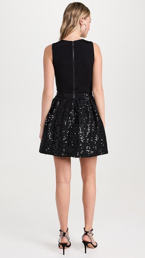 alice + olivia Chara Sleeveless Mini Dress | Shopbop Product Image
