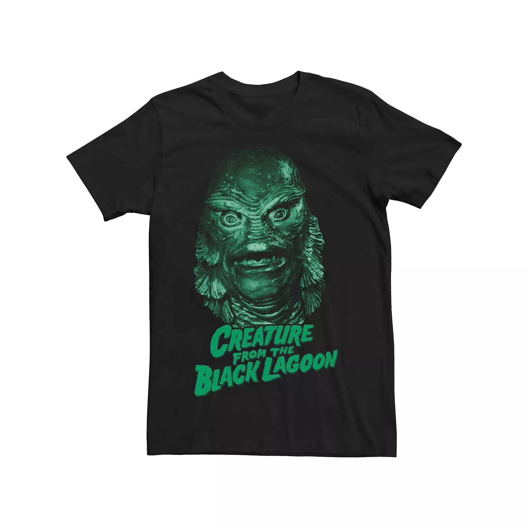 Big & Tall Universal Monsters Creature Logo Poster Tee, Men's, Size: 3XL, Black Product Image