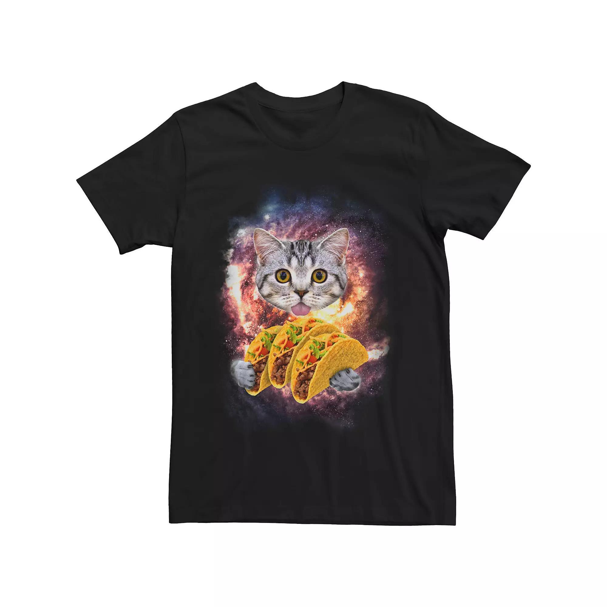Big & Tall Disney Pocahontas Meeko Just Here For The Food Portrait Tee, Men's, Size: Large Tall, Black Product Image
