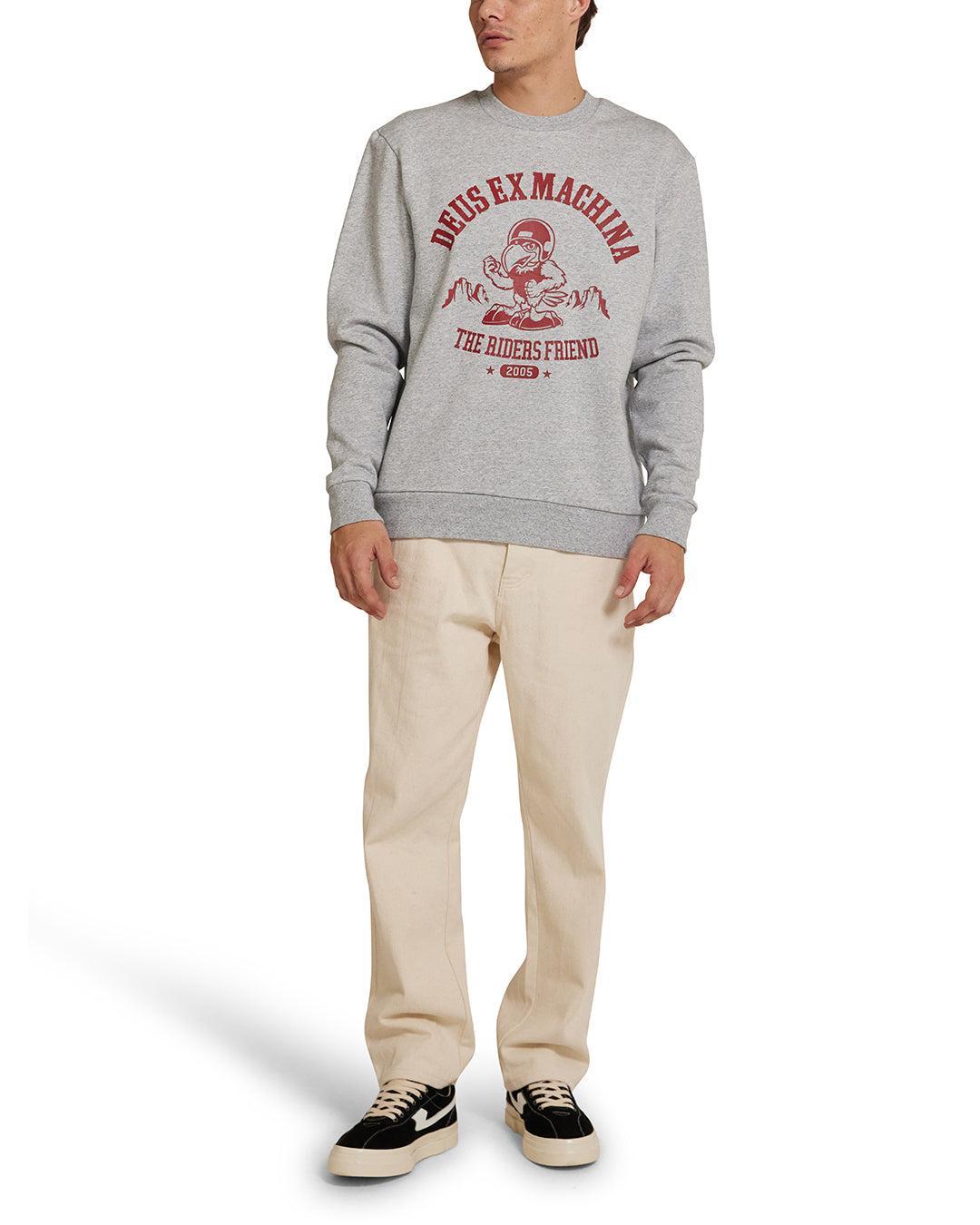 Deus U Crew - Grey Marle Product Image
