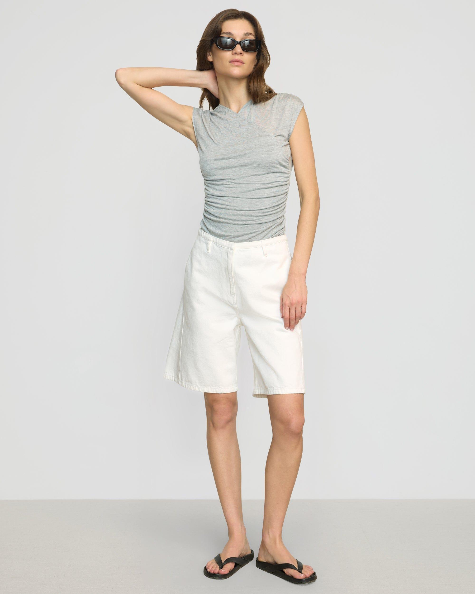Haviland Tailored Denim Short Product Image
