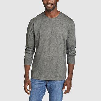 Men's Legend Wash Classic Long-Sleeve 100% Cotton T-Shirt Product Image