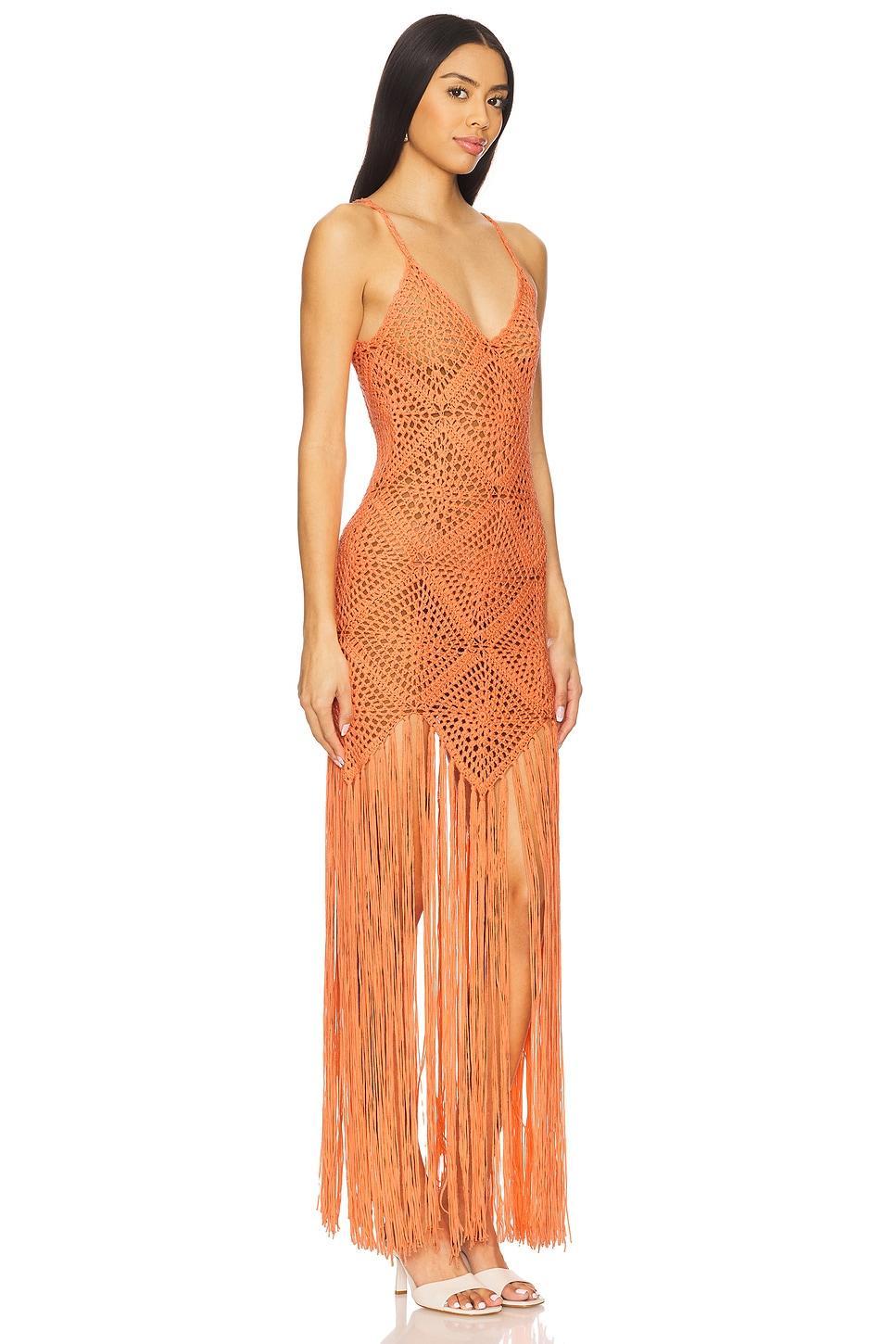 Wandering Crochet Dress Line & Dot Product Image