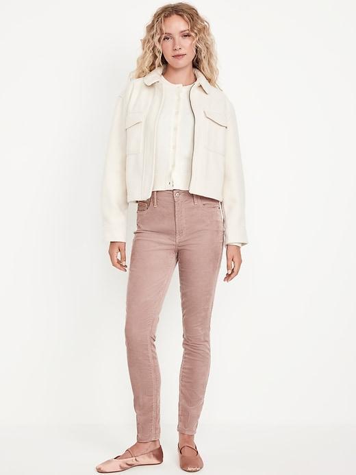 High-Waisted Rockstar Super-Skinny Jeans Product Image