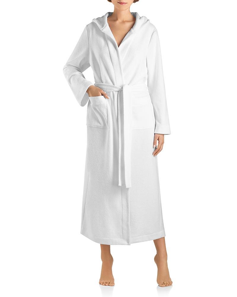 Hanro Robe Selection Plush Hooded Long Robe Product Image