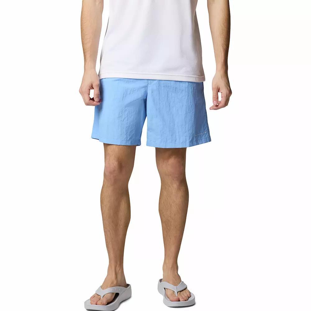 Men's Columbia Backcast III Water 8" Inseam Shorts, Size: XL, Whitecap Product Image