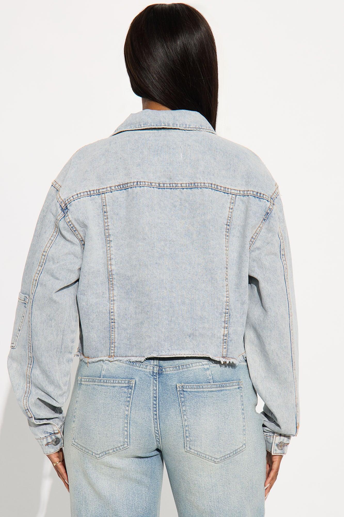 Best You Had Denim Trucker Jacket - Light Wash Product Image