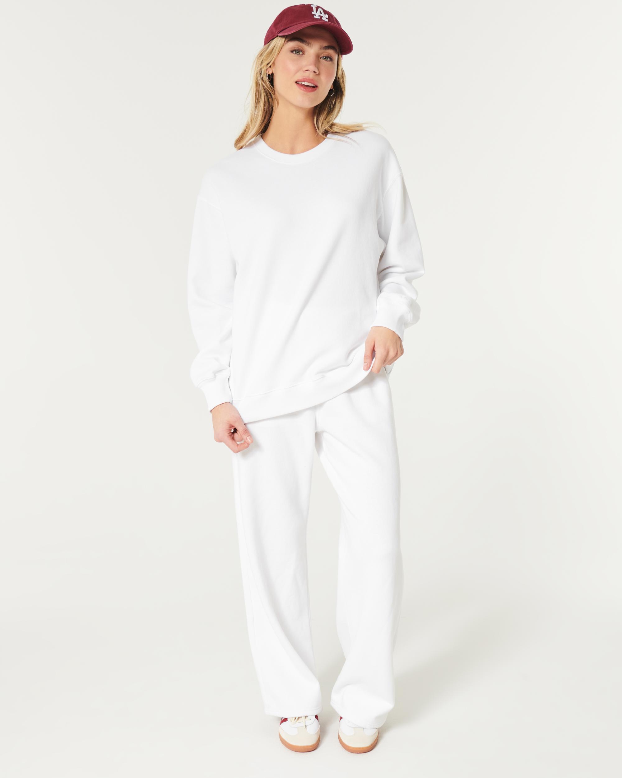 Oversized Crew Sweatshirt Product Image