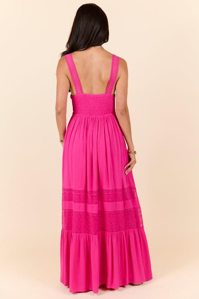 Summer Crush Fuchsia Maxi Dress SALE Product Image