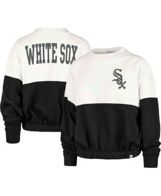 Womens 47 Brand White Chicago White Sox Take Two Bonita Pullover Sweatshirt - White Product Image