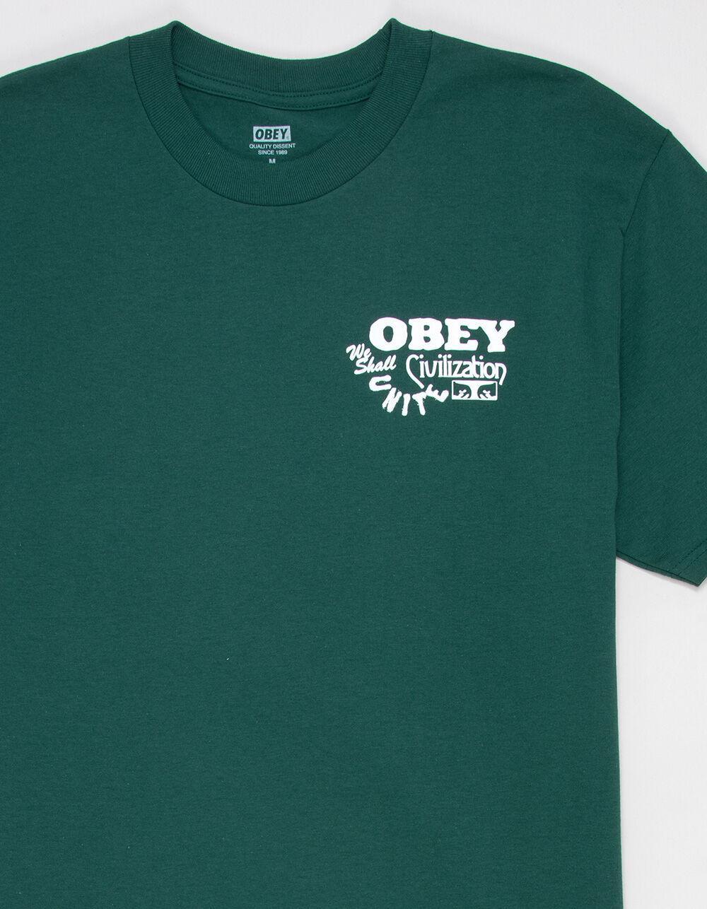 OBEY Civilization Mens Tee - FOREST Product Image
