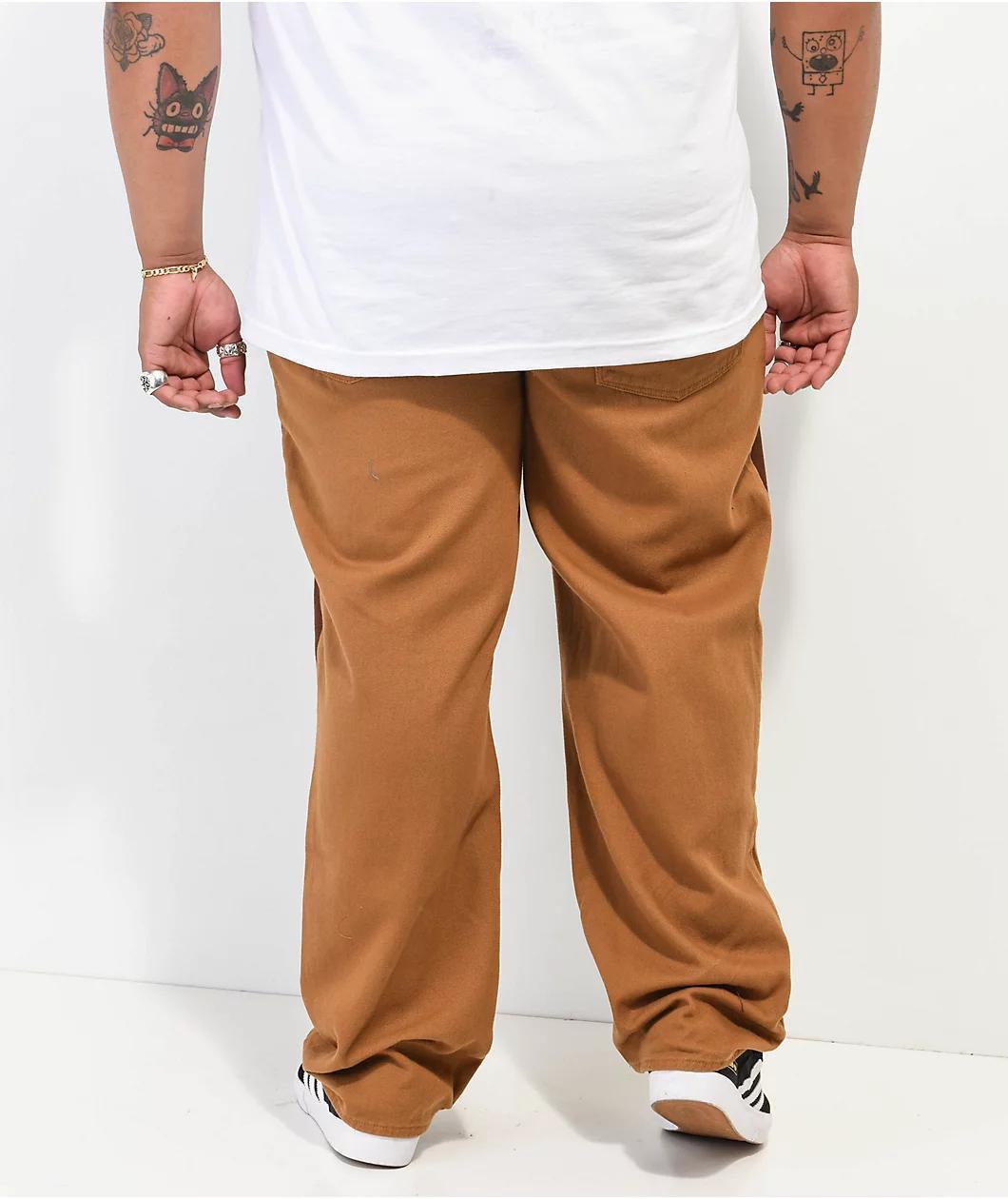Empyre Double Knee Tobacco Skate Jeans Product Image
