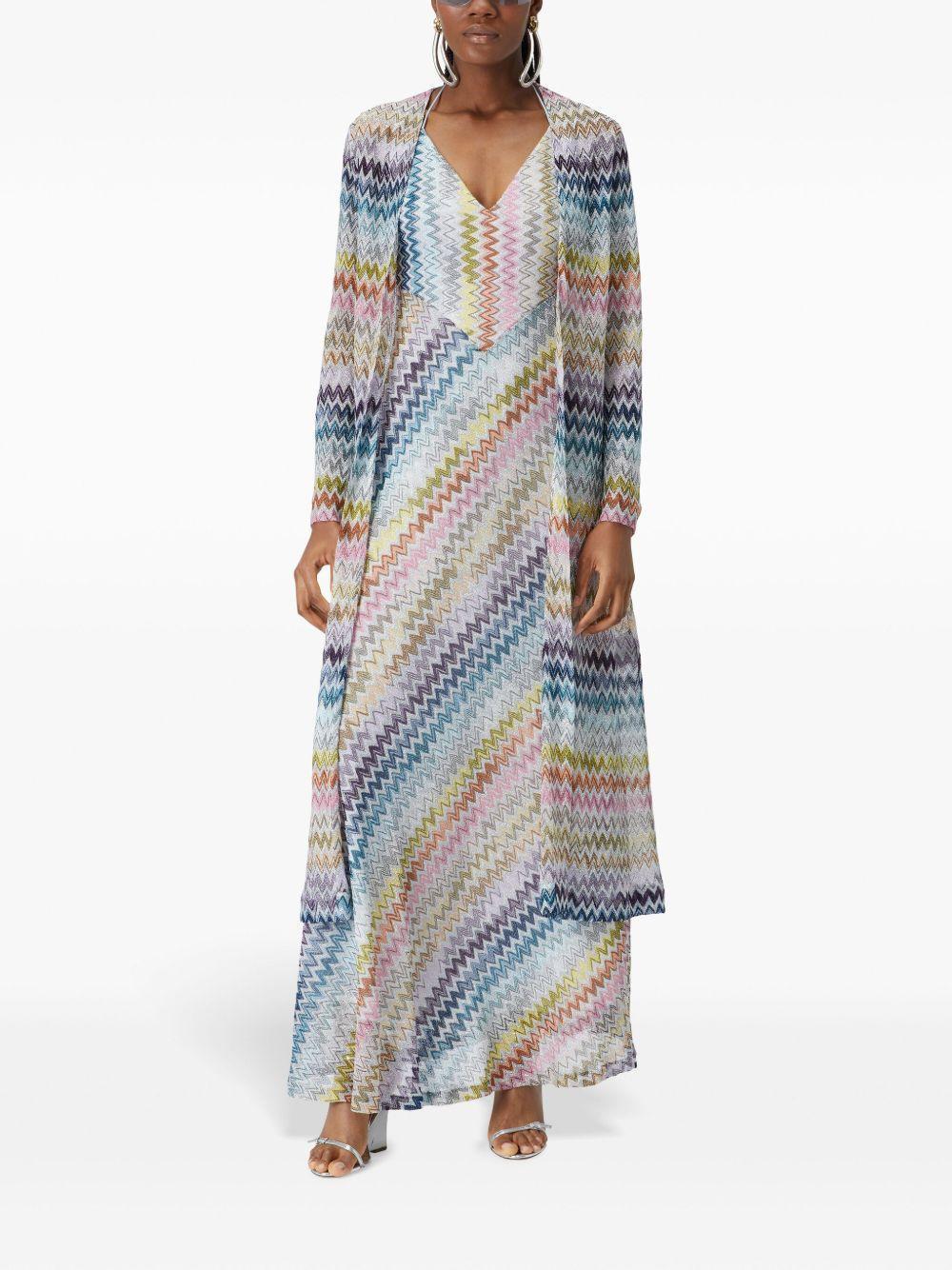 Stripped cardi-coat  Product Image