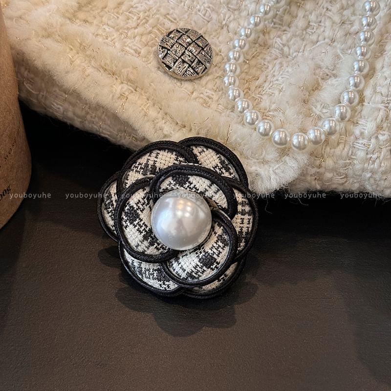 Flower Fabric Brooch Product Image