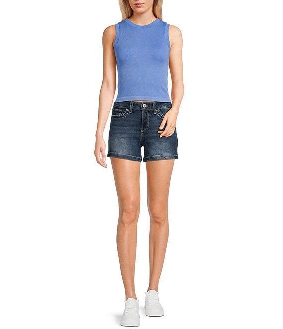 Silver Jeans Co. Suki Mid Rise Curvy Fit Shorts Product Image