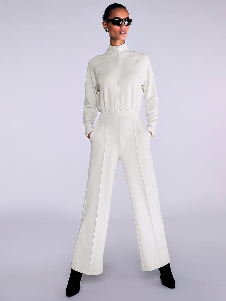 VSX Featherweight Knit Front- Zip Jumpsuit Product Image