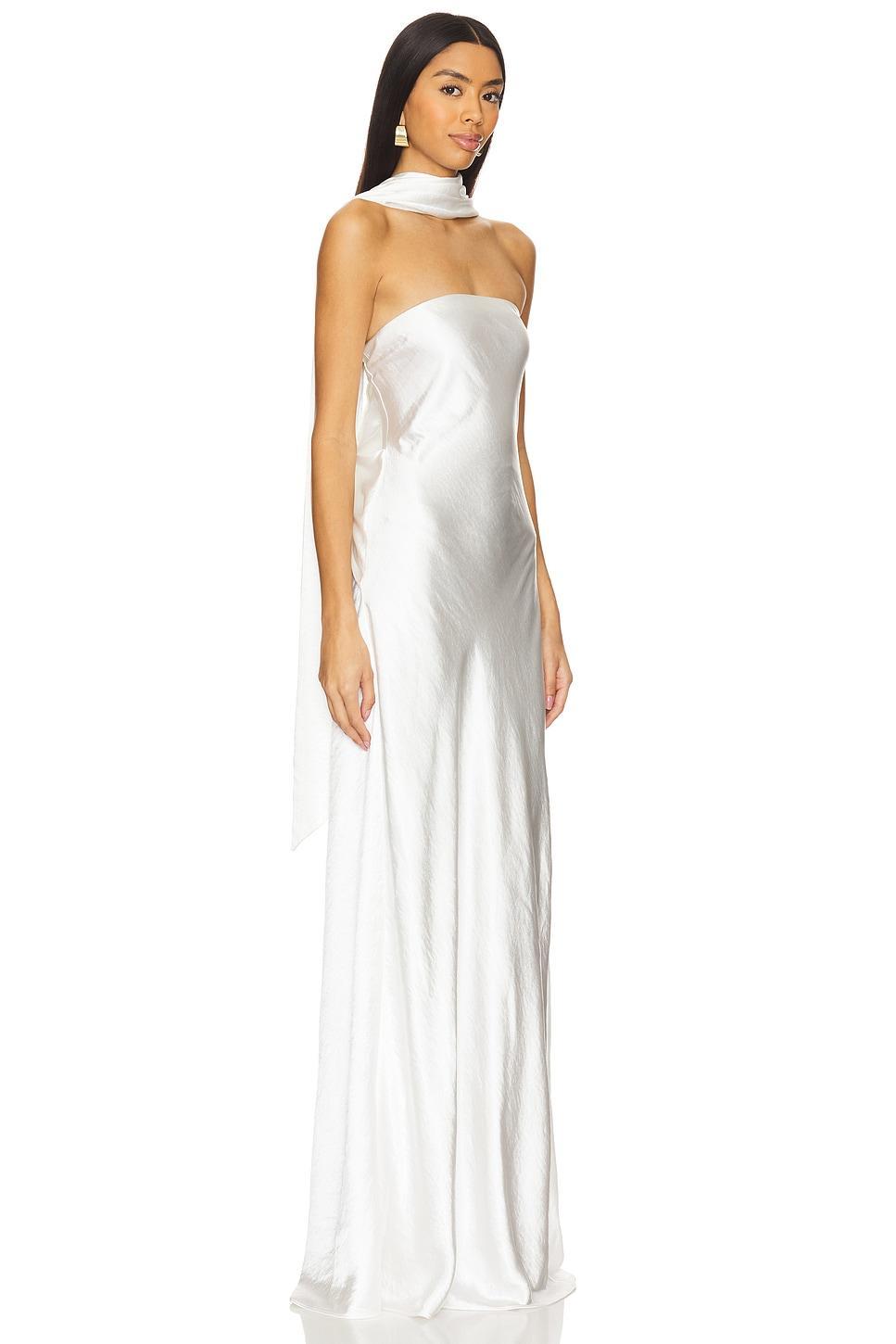 Lilia Sash Neck Maxi Dress MISHA Product Image