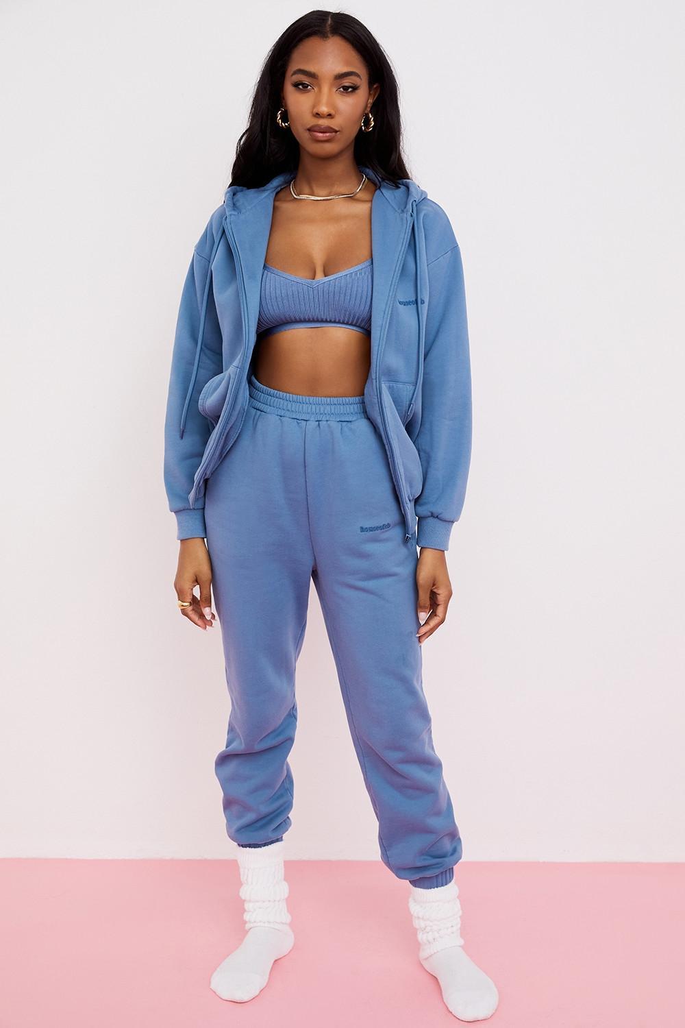 Storm Azure Zip Through Hoodie Product Image