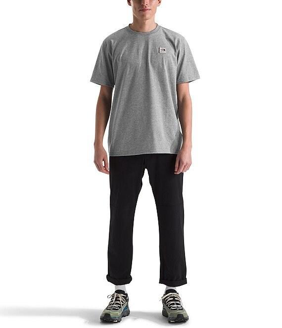The North Face Heritage Patch Short Sleeve Heathered T-Shirt Product Image