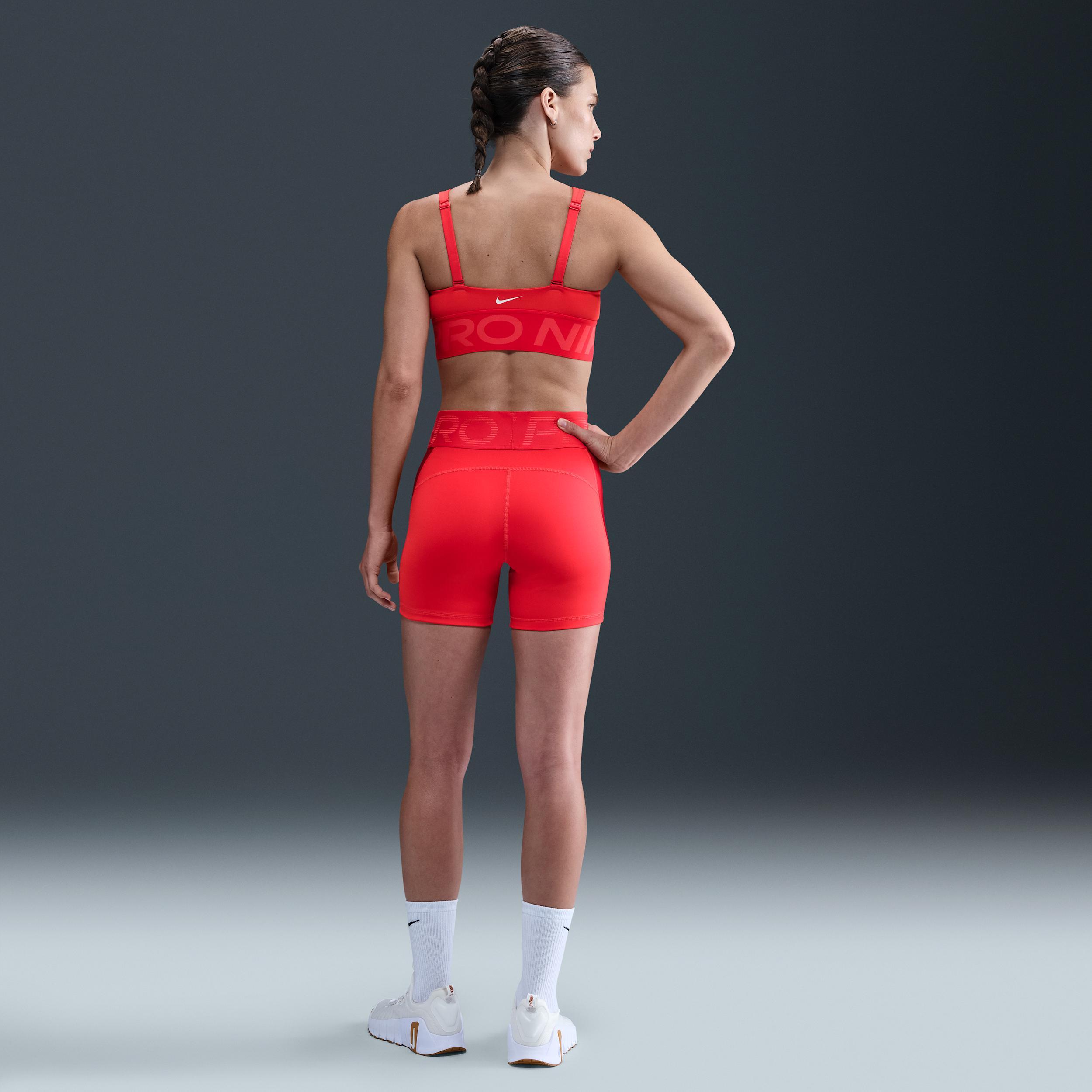 Women's Nike Pro Indy Plunge Medium-Support Padded Sports Bra Product Image