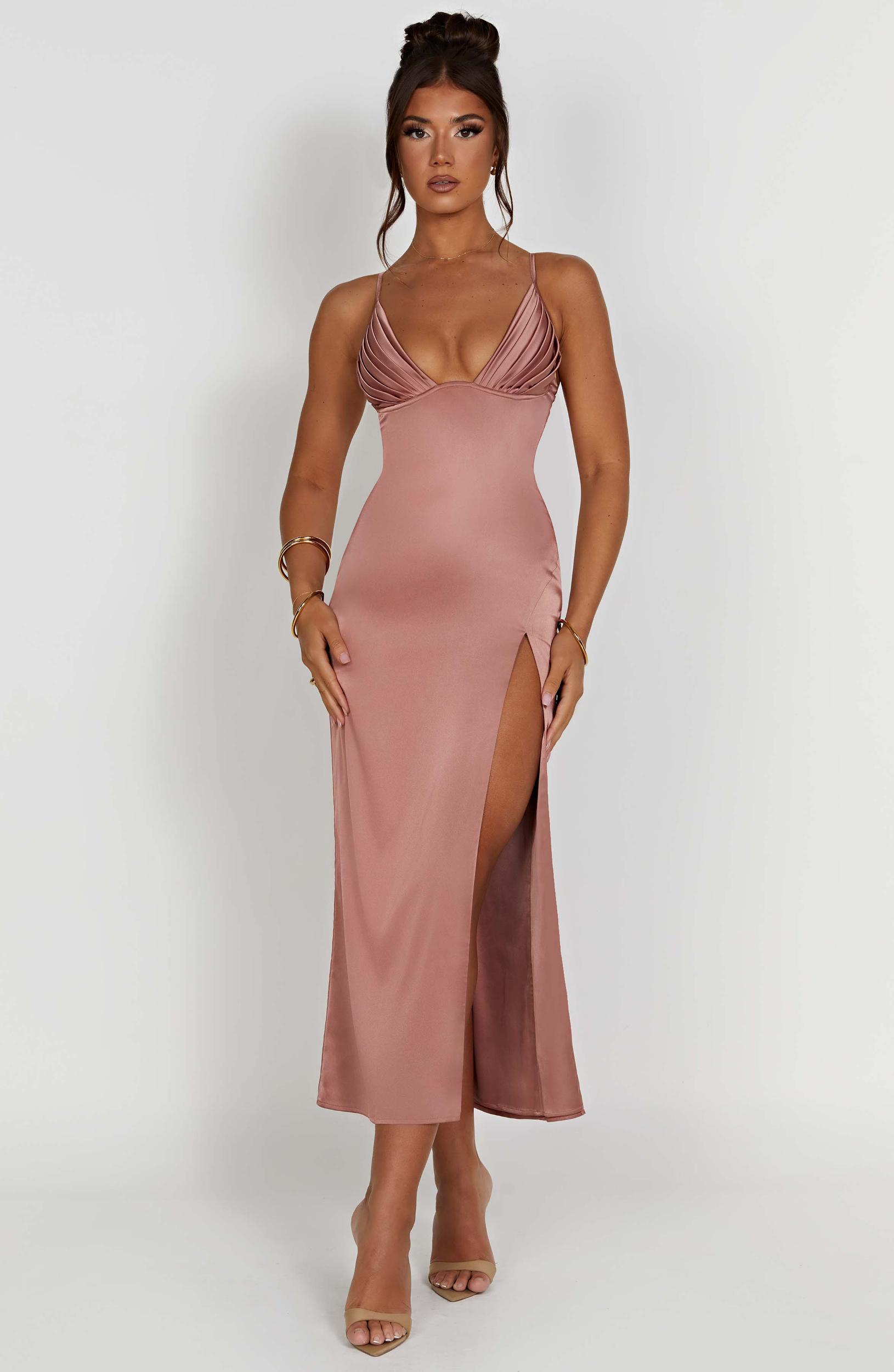 Cece Midi Dress - Black Product Image