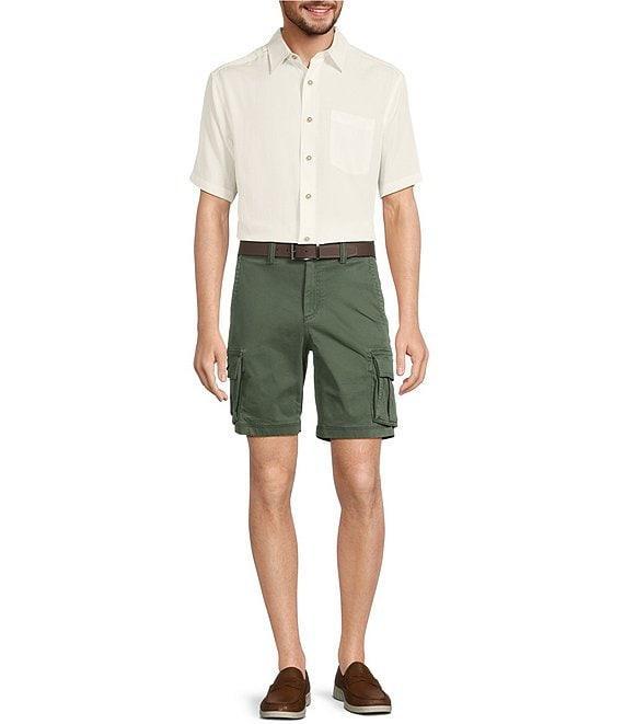 Roundtree & Yorke R and R 9#double; Inseam Cargo Shorts Product Image