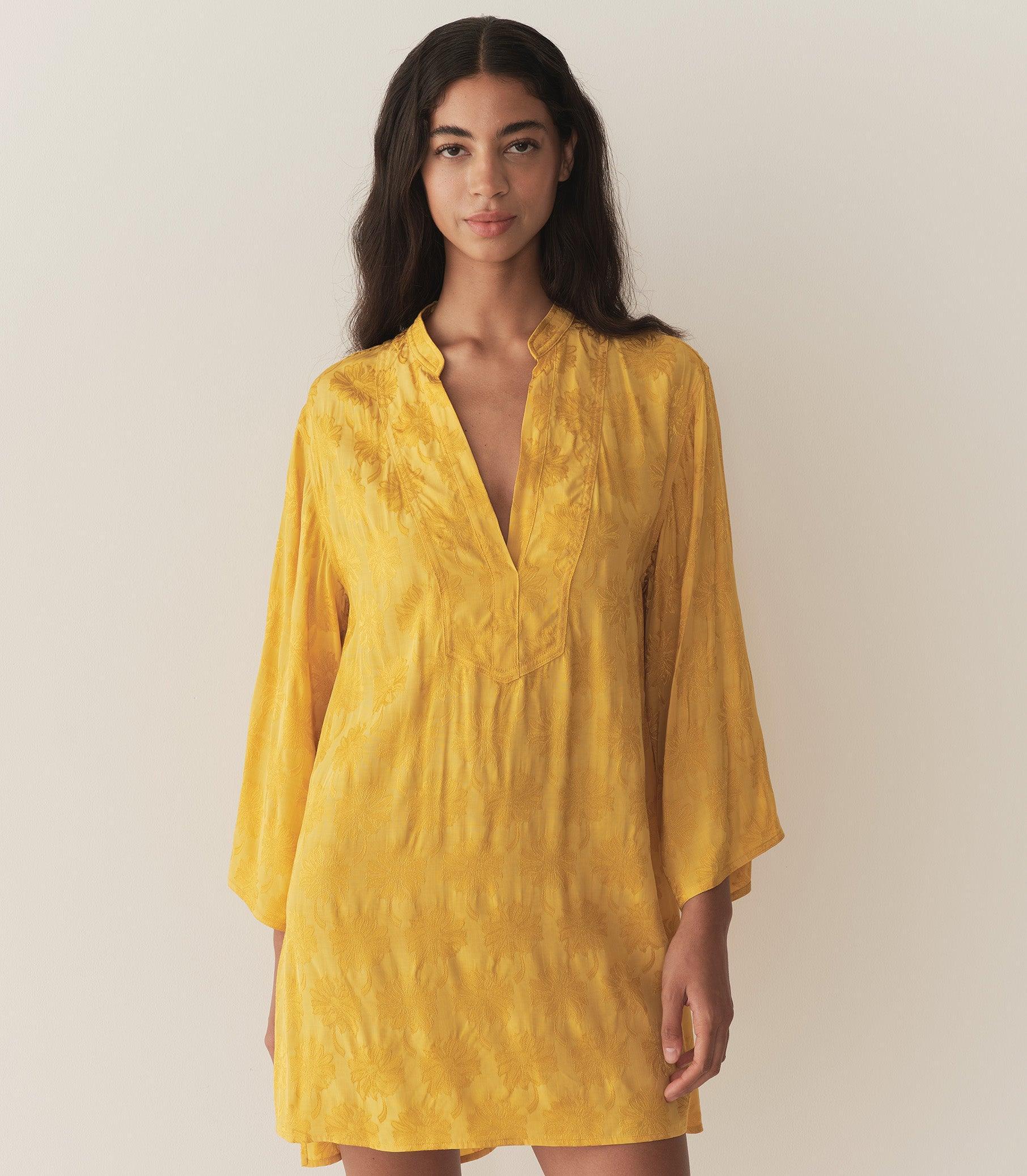 LEONA DRESS -- GILDED MARGUERITE JOLIE Product Image