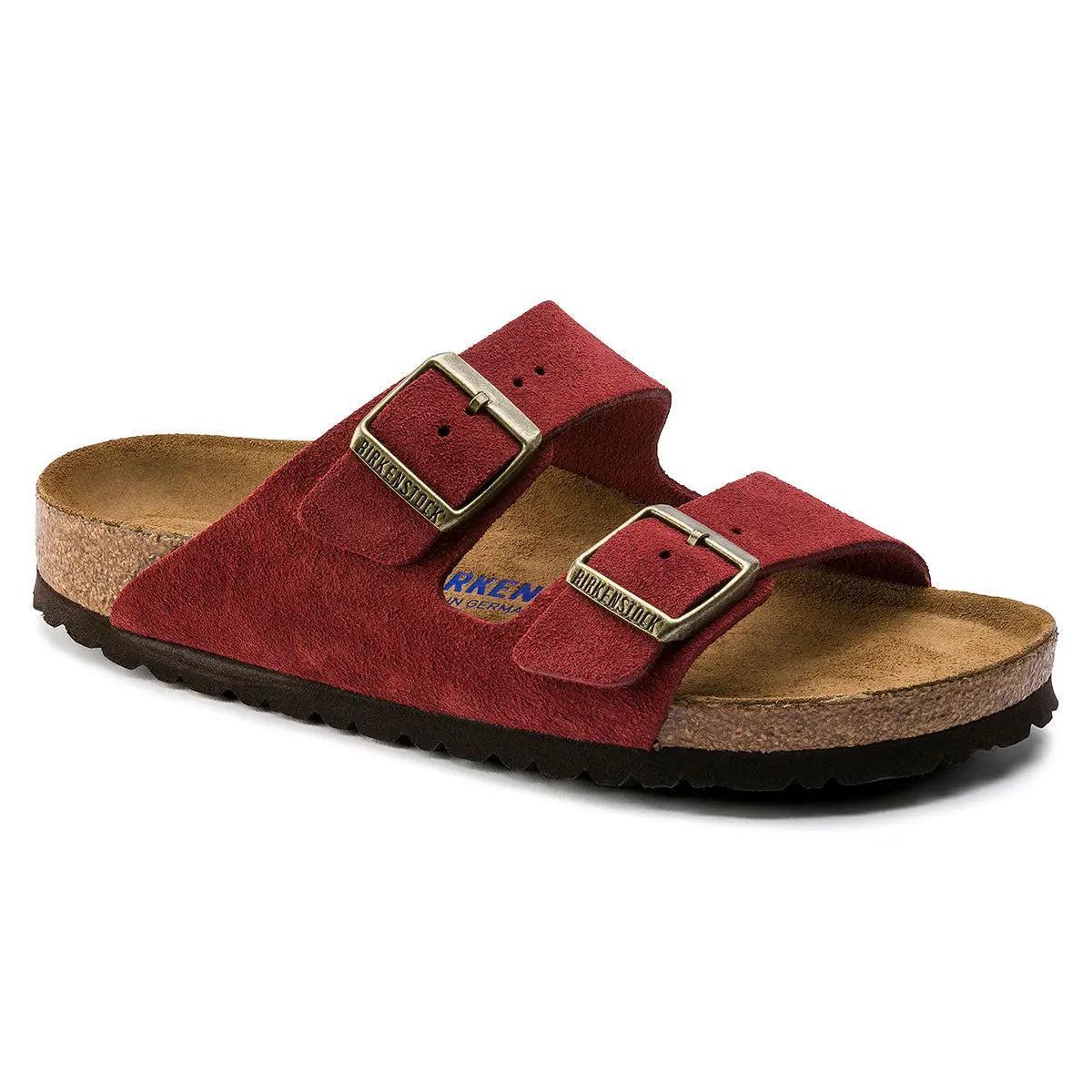 Birkenstock Arizona Soft Footbed Suede Leather Sandals Product Image