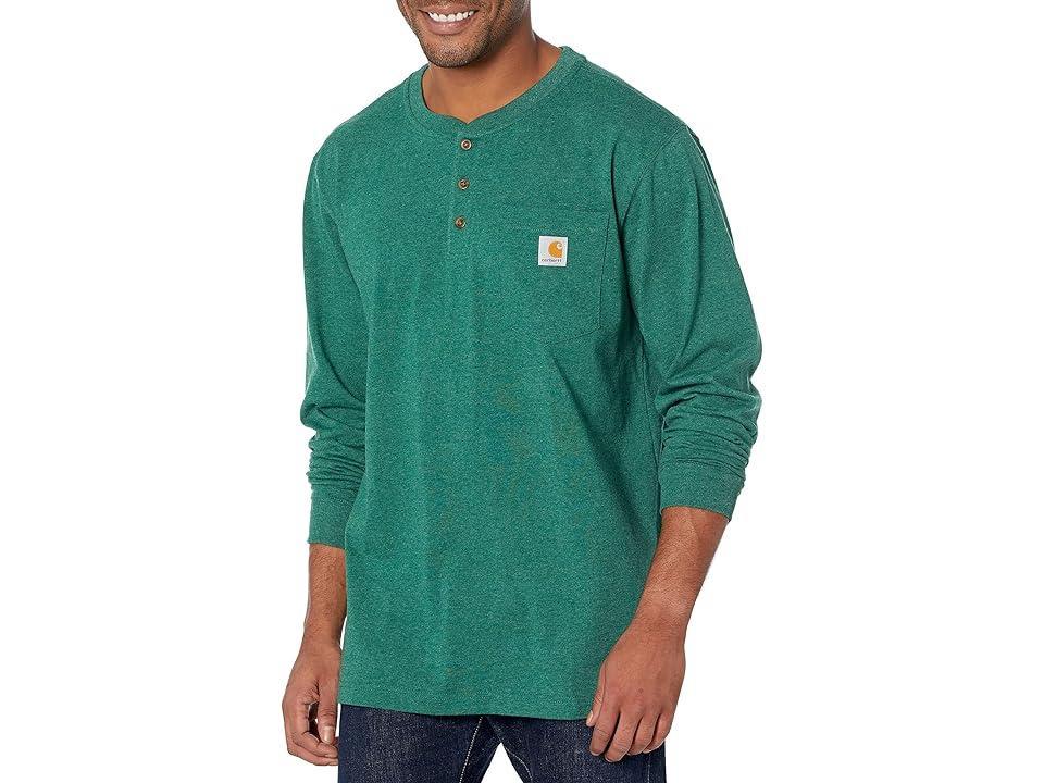 Carhartt Workwear Pocket L/S Henley Men's Long Sleeve Pullover Product Image