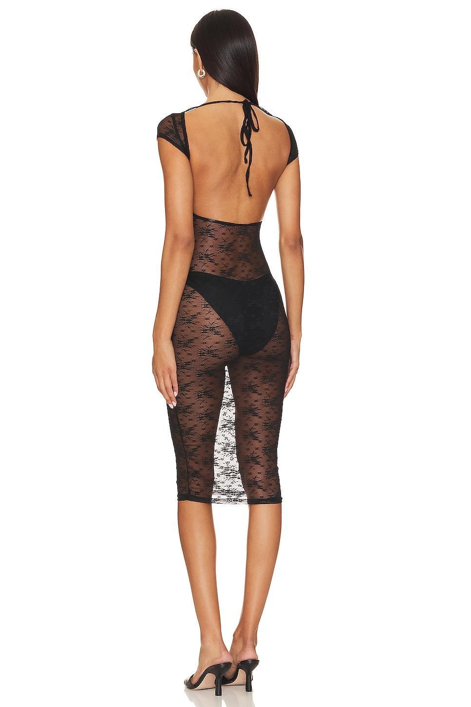 Laila Sheer Midi Dress superdown Product Image
