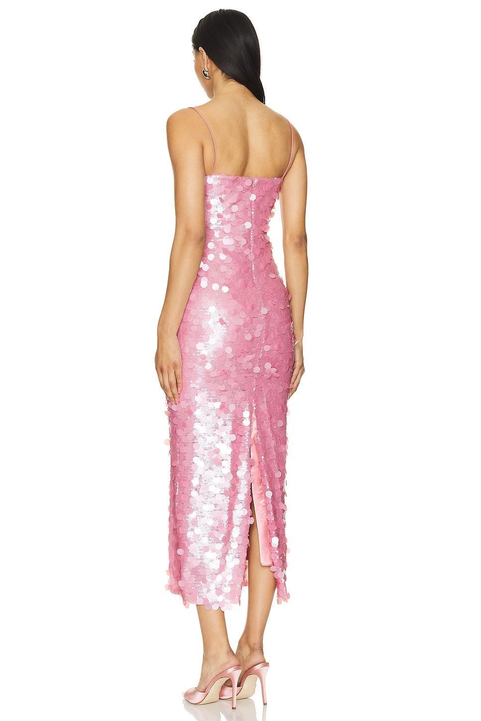 Phoenix Dress in Anmones Roses The New Arrivals by Ilkyaz Ozel Product Image