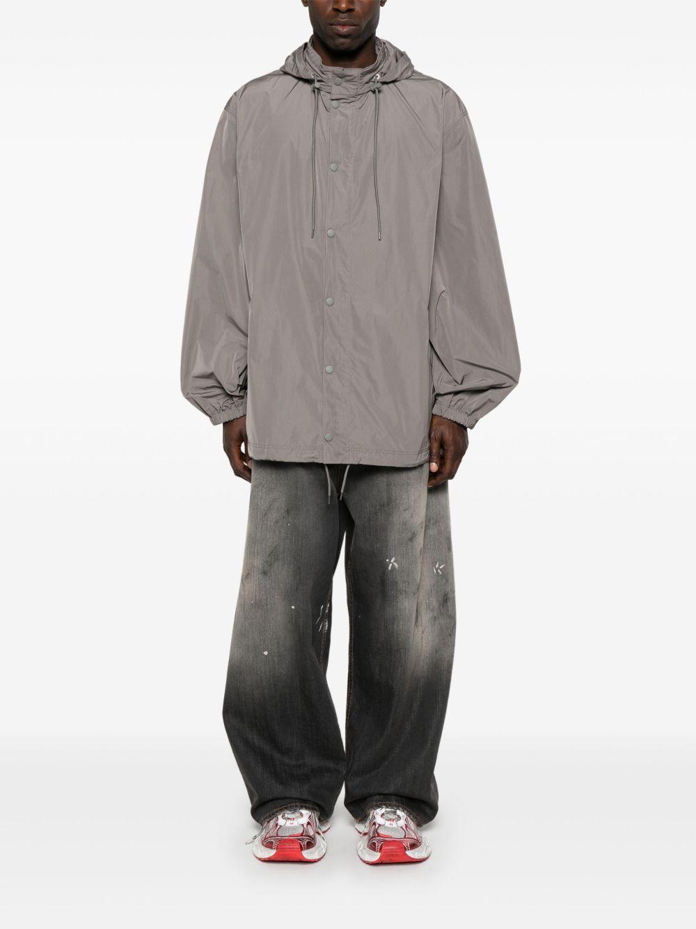logo-print jacket Product Image