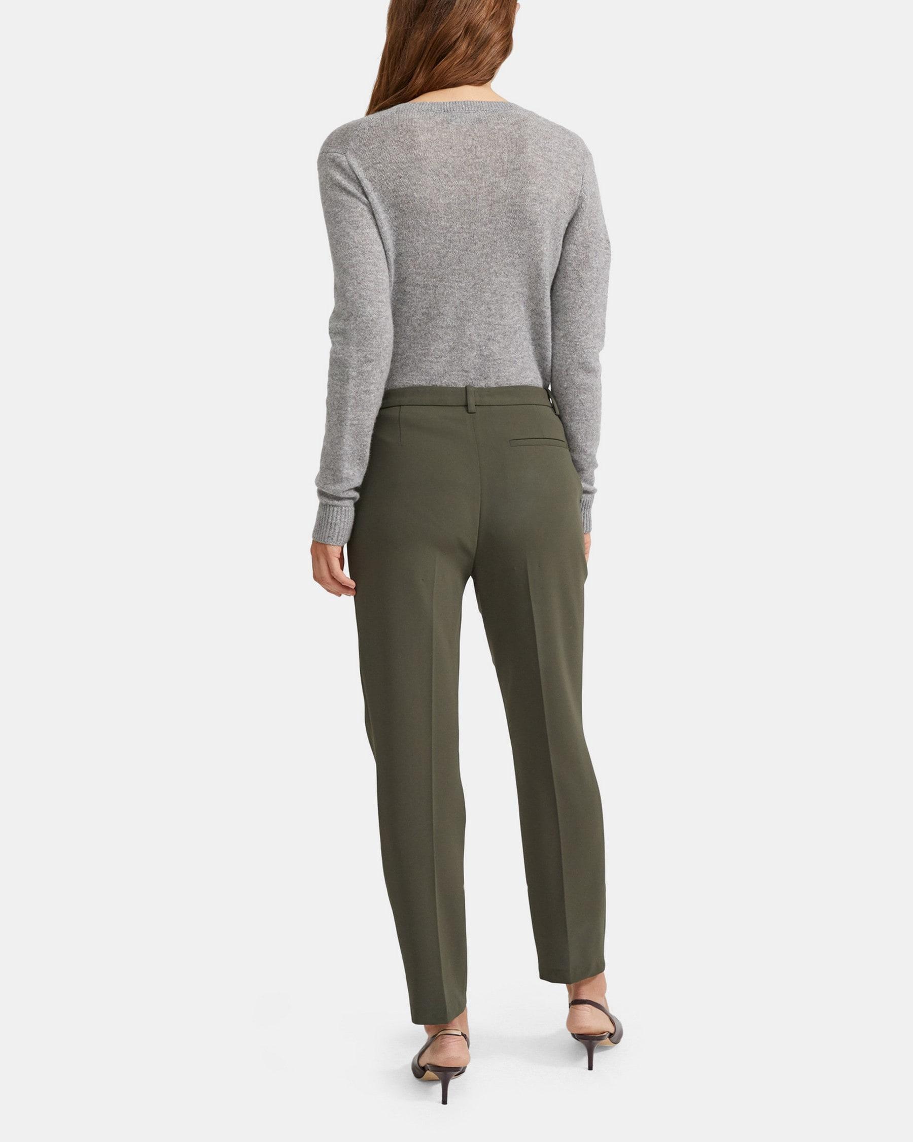 V-Neck Sweater in Feather Cashmere Product Image